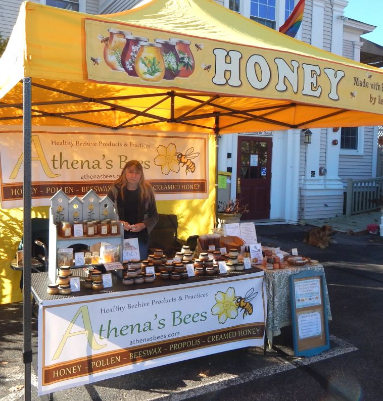 Athenas Bees Booth