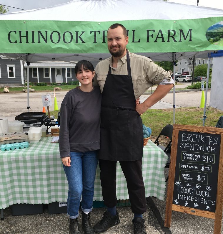 Chinook Trail Booth
