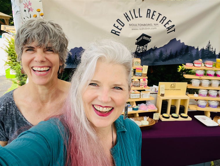 The ladies of Red Hill Retreat
