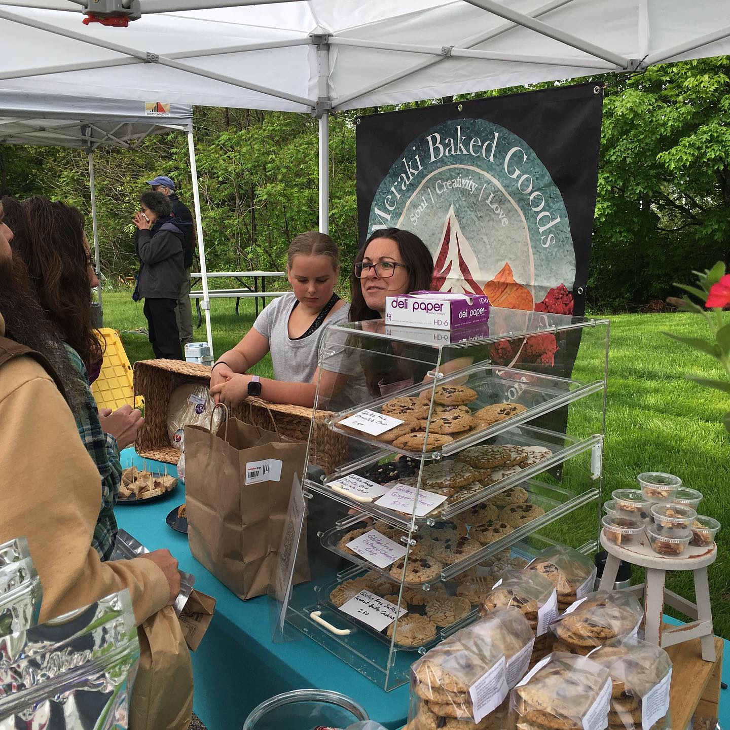 Meraki Baked Goods Booth