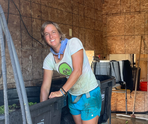 Joanne at Mountain Heartbeet Farm
