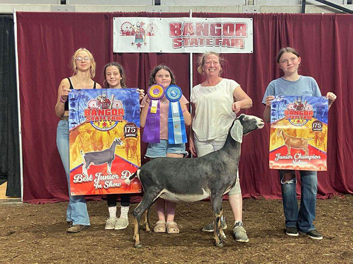 Vicky at the Bangor State Fair