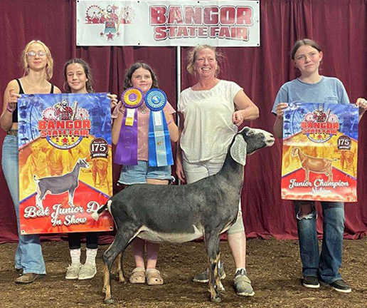 Vicky at the Bangor State Fair